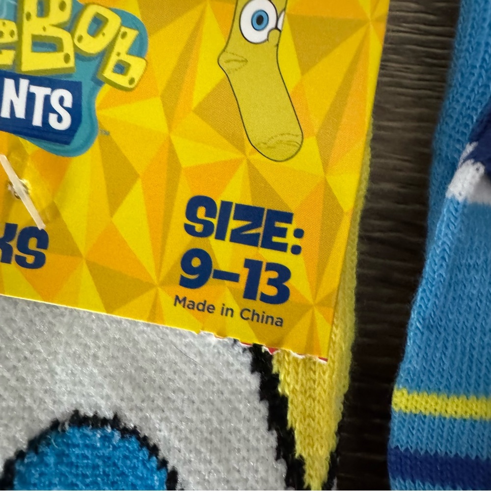 SpongeBob SquarePants Men’s Sock Set 2 NEW Nickelodeon Stocking Stuffer Gift - Picture 4 of 5